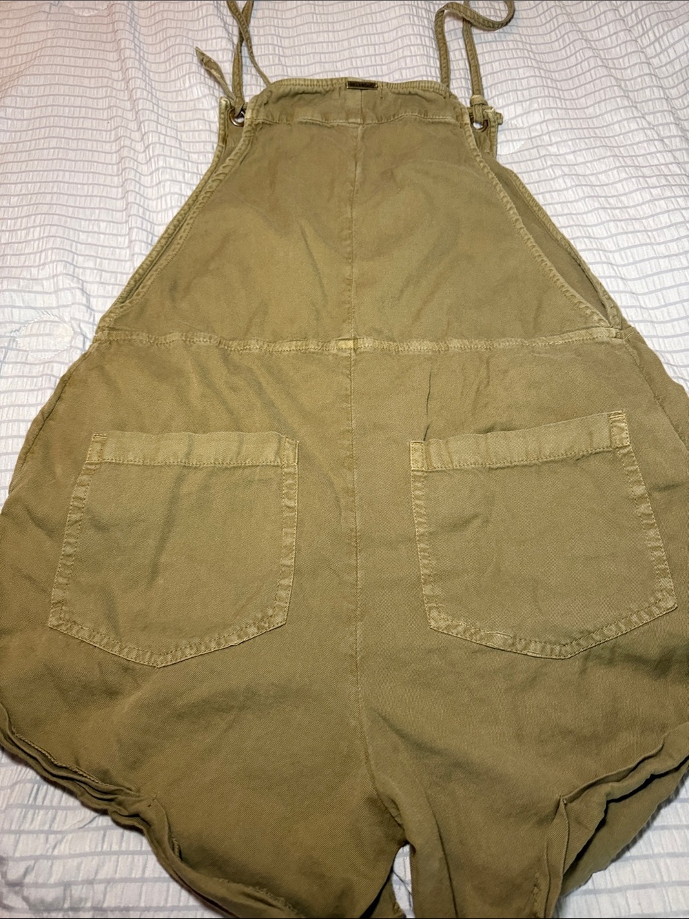 Billabong Olive Drawstring Casual Shorts - Picture 3 of 4